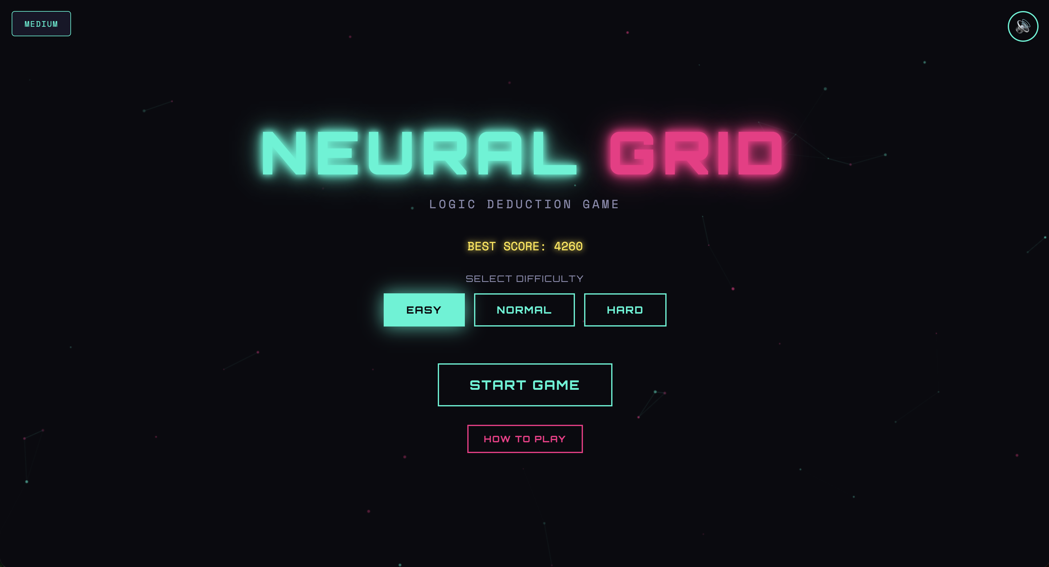 Neural Grid — Brain Boosting Logic Game screenshot